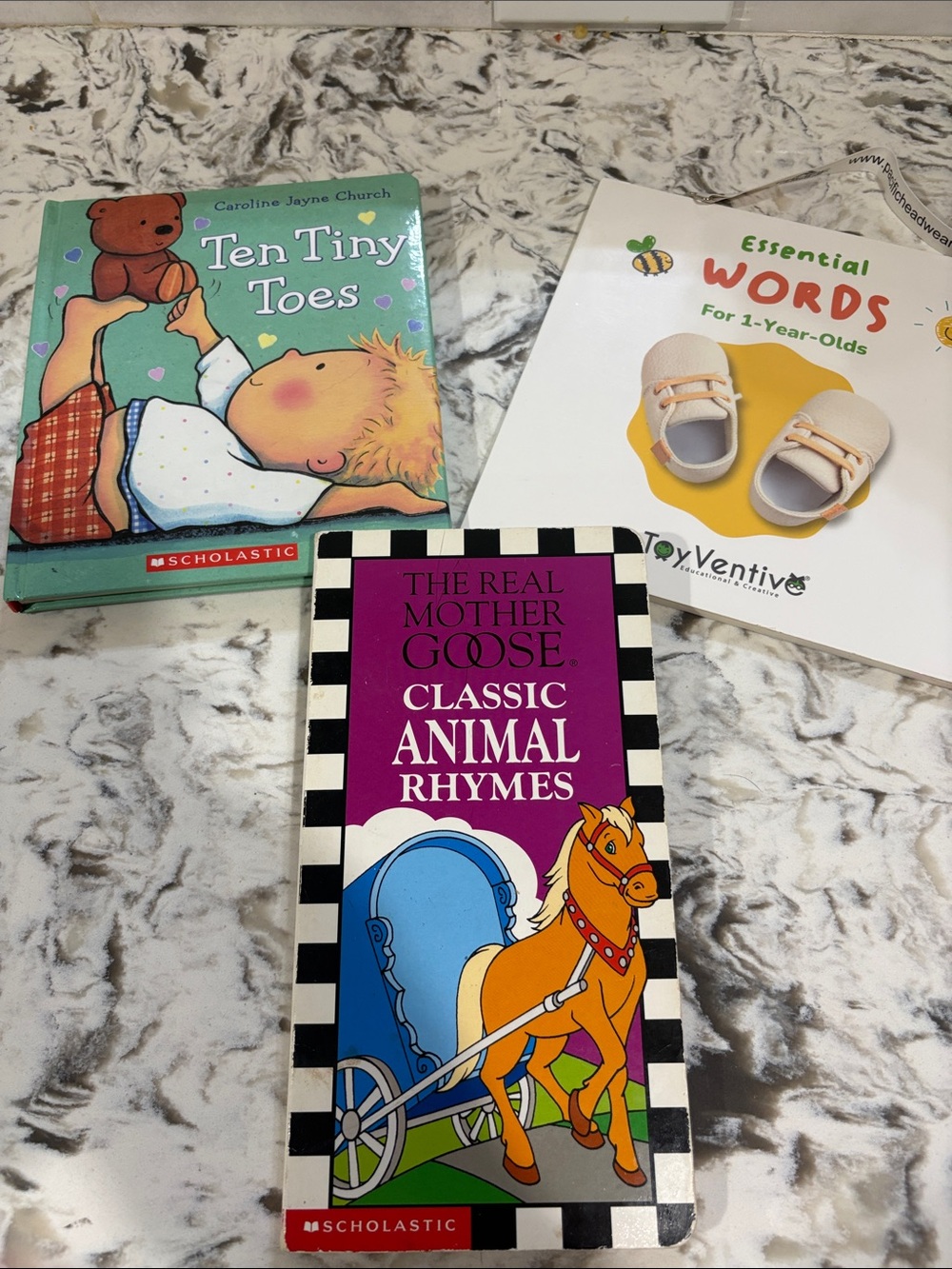 Scholastic Classic Animal Rhymes Board Book - Purple, Black & Orange